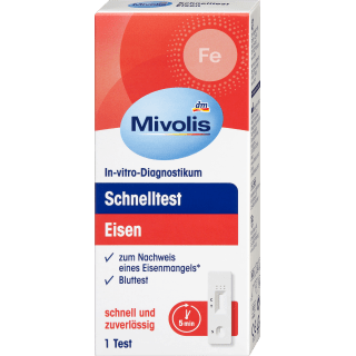 Schnelltest Eisen, 1 Anwendung, 1 St - VivaVoss