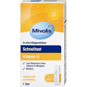 Schnelltest Vitamin D, 1 Anwendung Mivolis