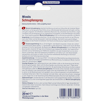 Schnupfenspray Mivolis