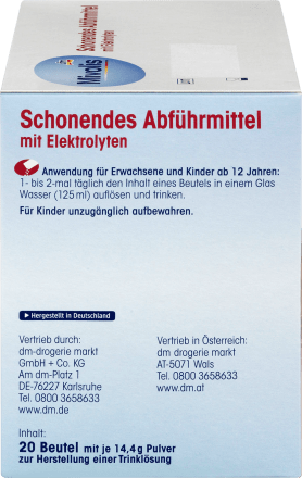 Schonendes Abführmittel, 20 St - VivaVoss