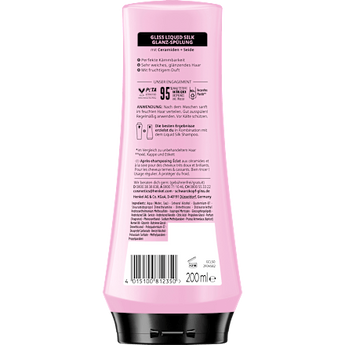 Conditioner Liquid Silk Schwarzkopf GLISS
