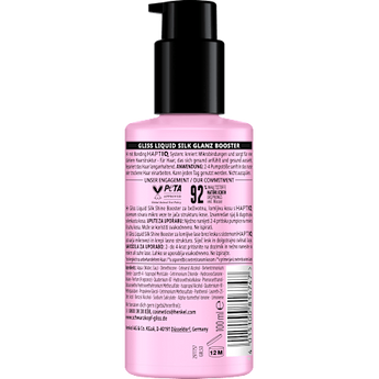 Haarkur Glanz Booster Liquid Silk Schwarzkopf GLISS