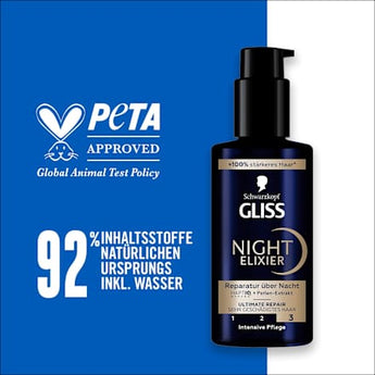 Haarkur Night Elixier Ultimate Repair Schwarzkopf GLISS
