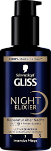 Haarkur Night Elixier Ultimate Repair Schwarzkopf GLISS