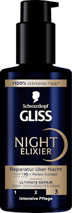 Haarkur Night Elixier Ultimate Repair Schwarzkopf GLISS