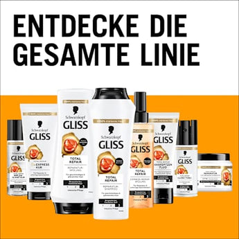 Haarkur Total Repair 1 Min Express-Kur  Schwarzkopf GLISS
