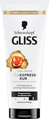Haarkur Total Repair 1 Min Express-Kur  Schwarzkopf GLISS