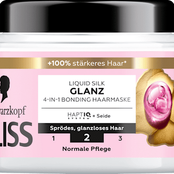 Haarmaske 4in1 Liquid Silk Schwarzkopf GLISS