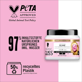 Haarmaske 4in1 Liquid Silk Schwarzkopf GLISS
