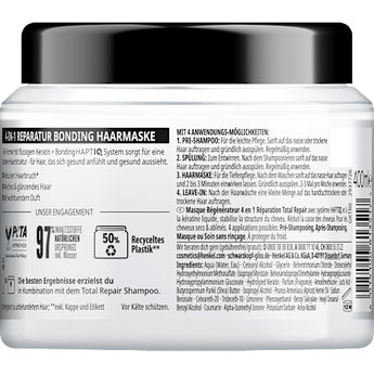 Haarmaske 4in1 Total Repair Schwarzkopf GLISS