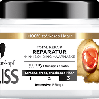 Haarmaske 4in1 Total Repair Schwarzkopf GLISS