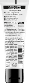 Haarspitzenfluid Total Repair Schwarzkopf GLISS