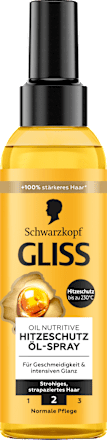 Hitzeschutz Öl-Spray Oil Nutritive Schwarzkopf GLISS