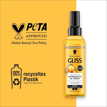 Hitzeschutz Öl-Spray Oil Nutritive Schwarzkopf GLISS