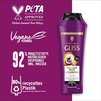 Shampoo Full Hair Magic Schwarzkopf GLISS