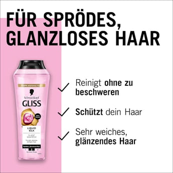 Shampoo Liquid Silk Schwarzkopf GLISS