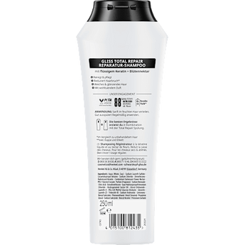 Shampoo Total Repair Schwarzkopf GLISS