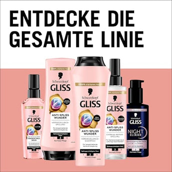 Sprüh-Conditioner Express-Repair Anti-Spliss Wunder Schwarzkopf GLISS