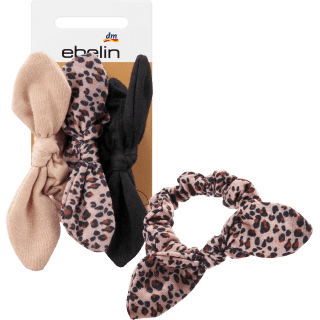 Scrunchies mit Schleifen, 3 St - VivaVoss