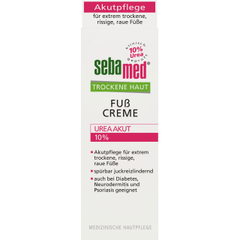 Fußcreme trockene Haut 10 % Urea Akut, 100 ml