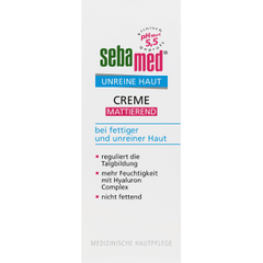 Gesichtscreme unreine Haut mattierend, 50 ml