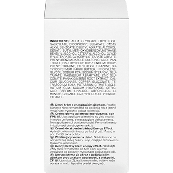 Gesichtscreme energy effect LSF 15 SEINZ.