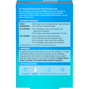 Serum Hydro Boost 10% Niacinamide Neutrogena