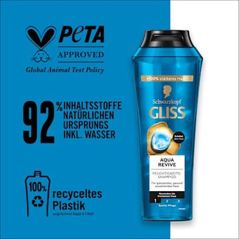 Shampoo Aqua Revive Schwarzkopf GLISS