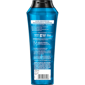 Shampoo Aqua Revive Schwarzkopf GLISS