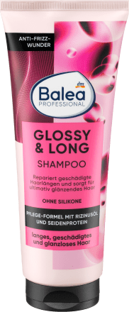 Shampoo Glossy & Long, 250 ml - VivaVoss