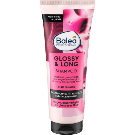 Shampoo Glossy & Long, 250 ml - VivaVoss