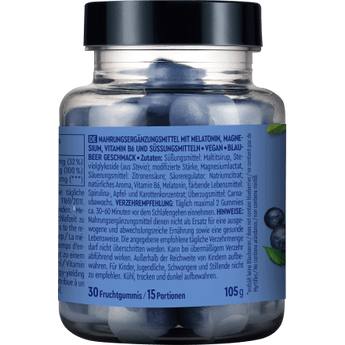 Sleep gummies Blaubeere 30 St, 105 g - VivaVoss