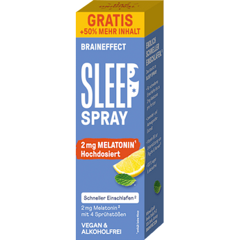 Sleep Spray Strong Minze, 20 ml Schlafen & Nerven by BRAINEFFECT – Available at VivaVoss