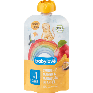 Smoothie (Apfel, Mango, Maracuja), 100 g by BabyLove – Available at VivaVoss