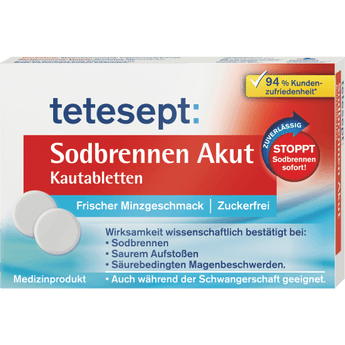 Sodbrennen Akut Kautabletten, 20 St - VivaVoss