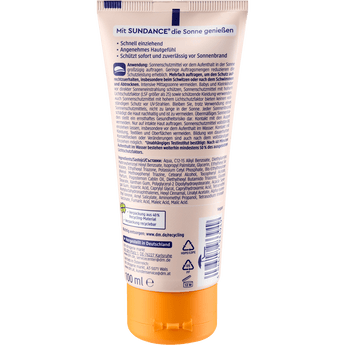 Sonnencreme beautiful summer scent, LSF 50 SUNDANCE