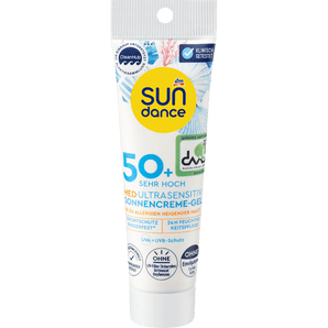 Sonnencreme Gel MED ultra sensitiv LSF 50+, Reisegröße SUNDANCE