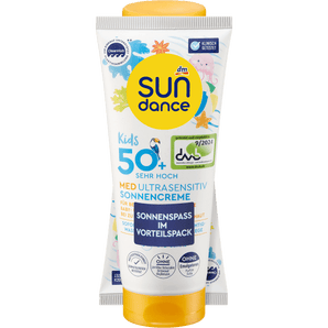 Sonnencreme Kids MED ultra sensitiv LSF 50+ (2 Stück) SUNDANCE