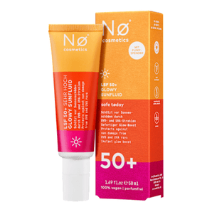 Sonnenfluid Gesicht Glowy safe today LSF 50+. 50 ml - VivaVoss