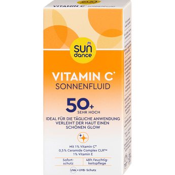 Sonnenfluid Gesicht mit Vitamin C, LSF 50+ SUNDANCE