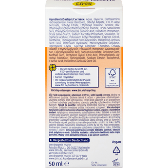 Sonnenfluid Gesicht mit Vitamin C, LSF 50+ SUNDANCE