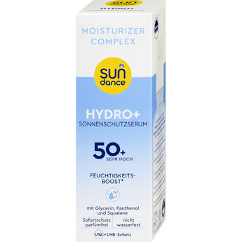 Sonnenfluid Serum Gesicht, Hydro+, LSF 50+ SUNDANCE