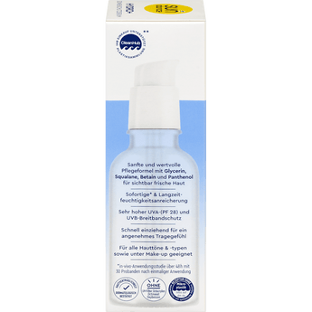 Sonnenfluid Serum Gesicht, Hydro+, LSF 50+ SUNDANCE