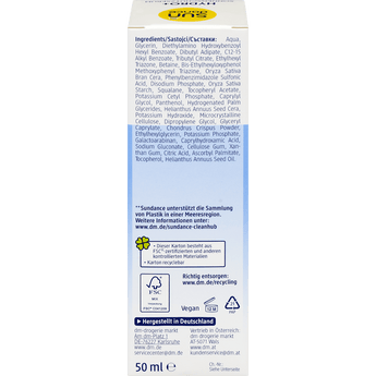 Sonnenfluid Serum Gesicht, Hydro+, LSF 50+ SUNDANCE