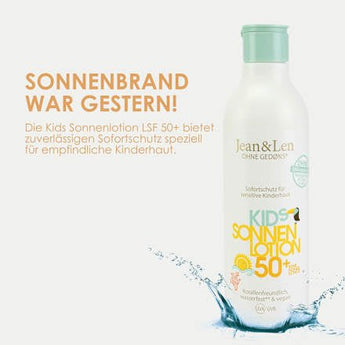 Sonnenmilch Kids sensitiv LSF 50+ Jean&Len