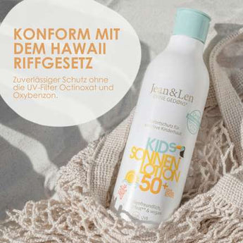 Sonnenmilch Kids sensitiv LSF 50+ Jean&Len