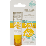Sonnenschutz Kombi Gesicht Creme & Stift, LSF 50+ Jean&Len