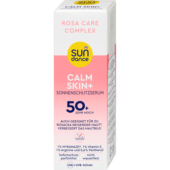 Sonnenserum calm skin+, LSF 50+ SUNDANCE