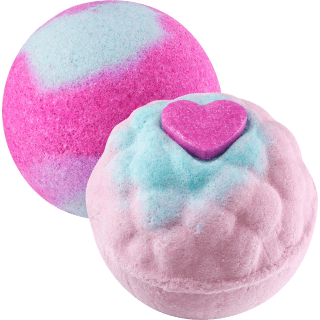 Sprudel - Badekugel Honig - Rose/Vanille, 170 g Körperpflege by Balea – Available at VivaVoss