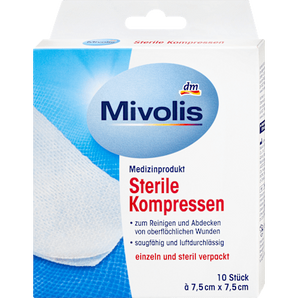 Sterile Kompressen Mivolis